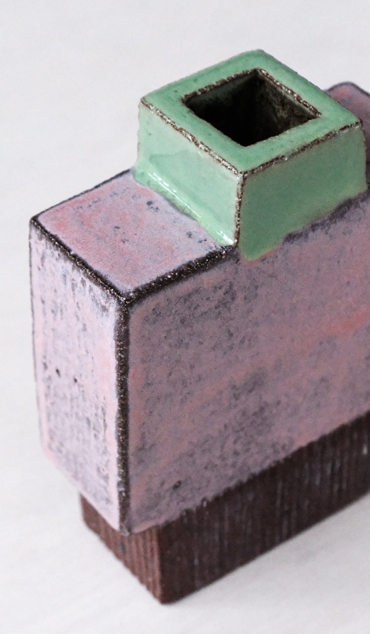 Shane Gabier Pink Square Vase