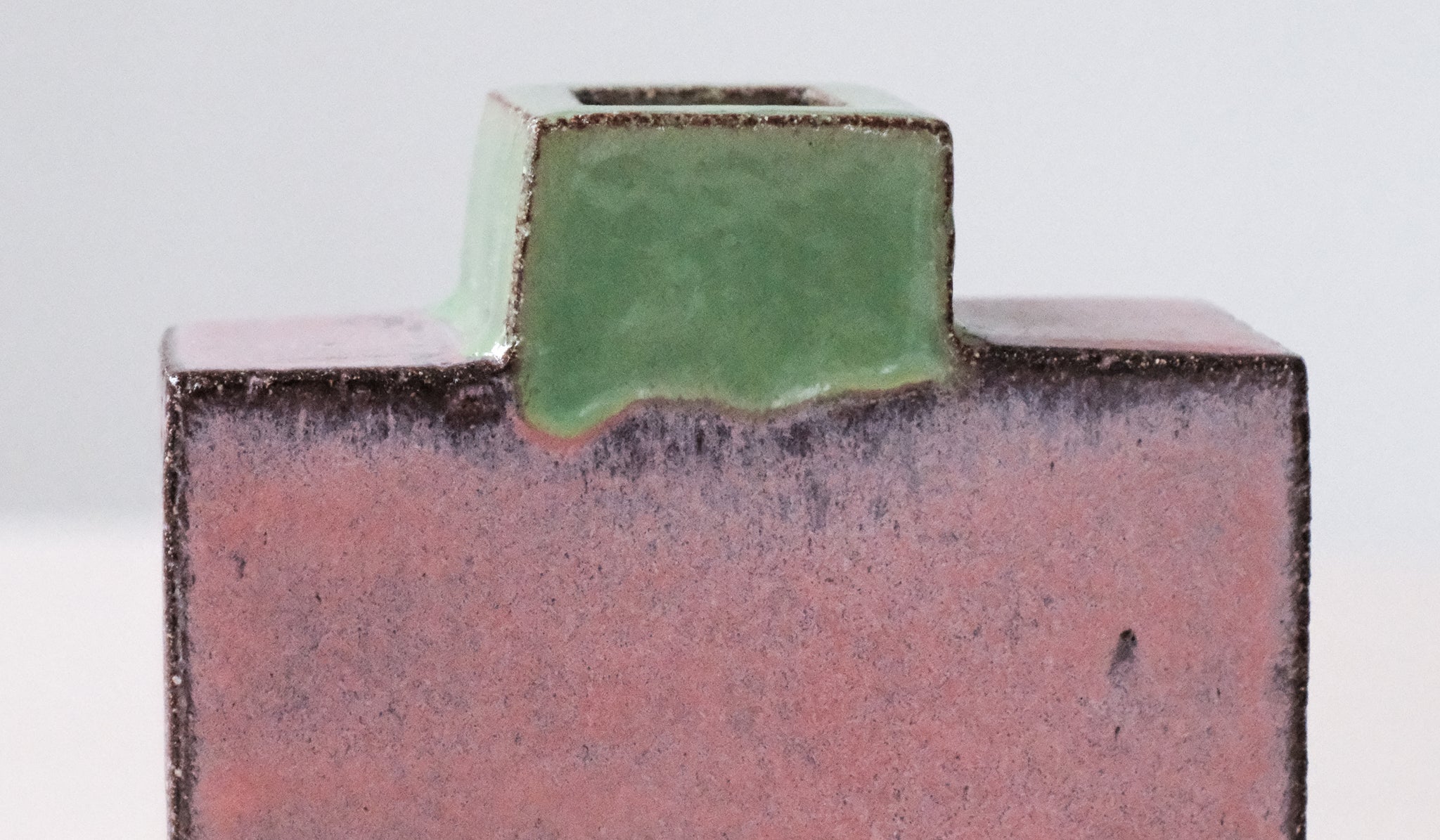 Shane Gabier Pink Square Vase