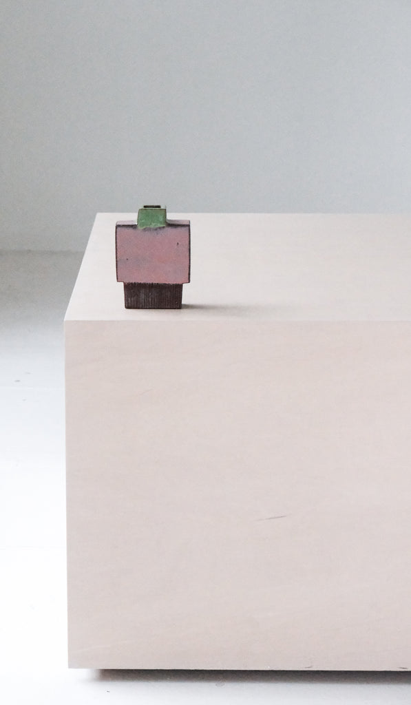 Shane Gabier Pink Square Vase