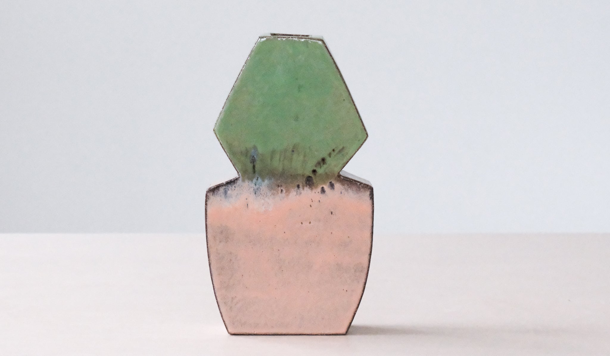Shane Gabier Stacked Trapezium Vase
