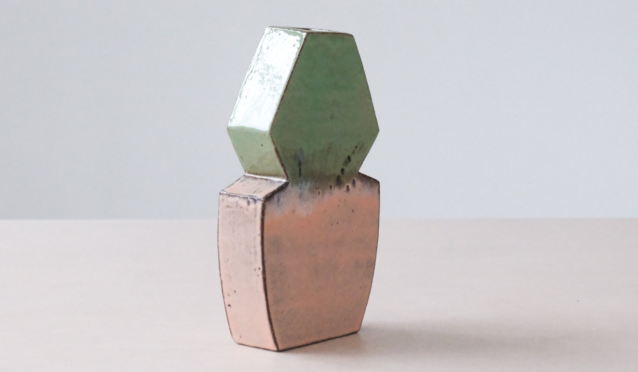 Shane Gabier Stacked Trapezium Vase