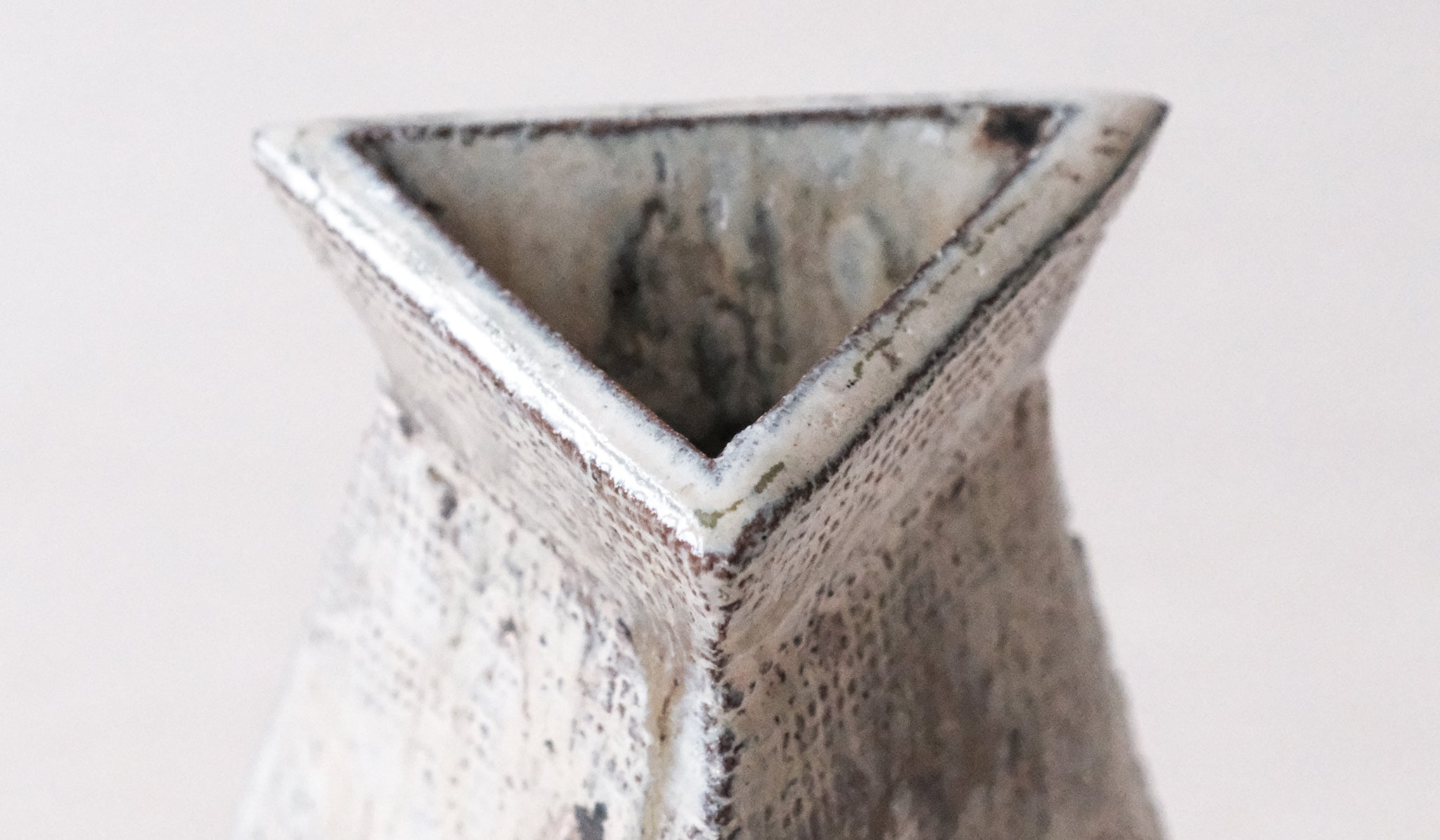 Shane Gabier Triangular Vase No. 1
