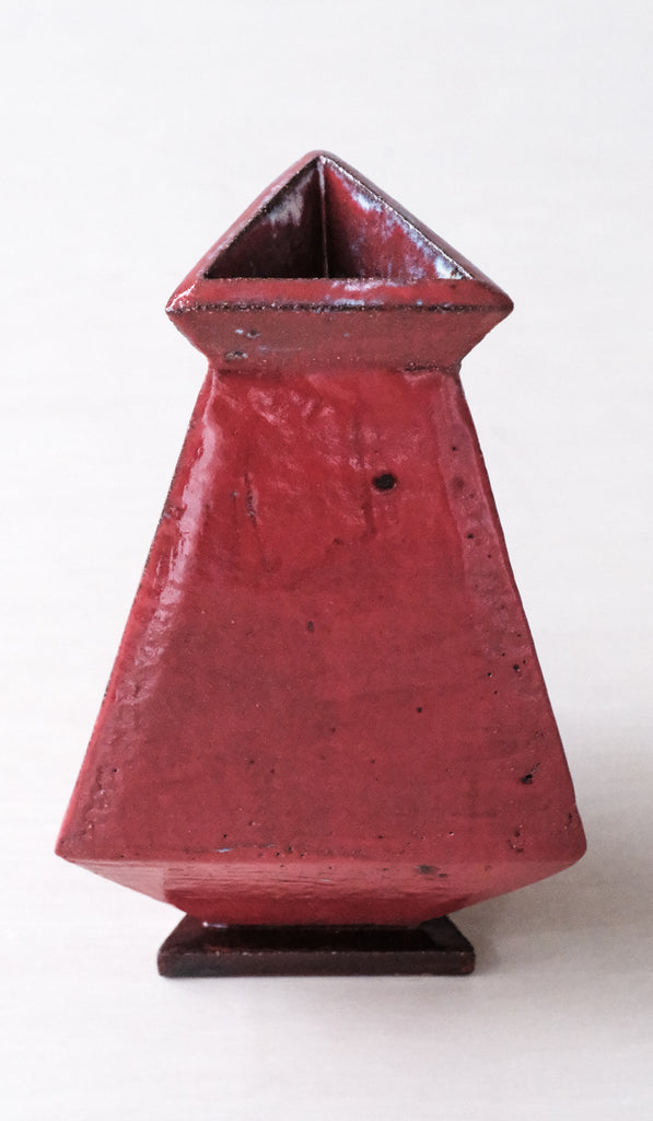 Shane Gabier Triangular Vase No. 2