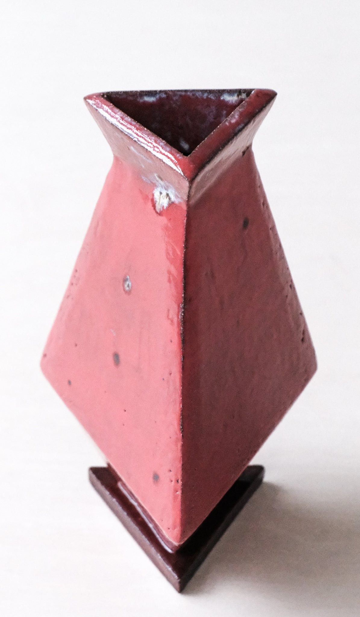 Shane Gabier Triangular Vase No. 2