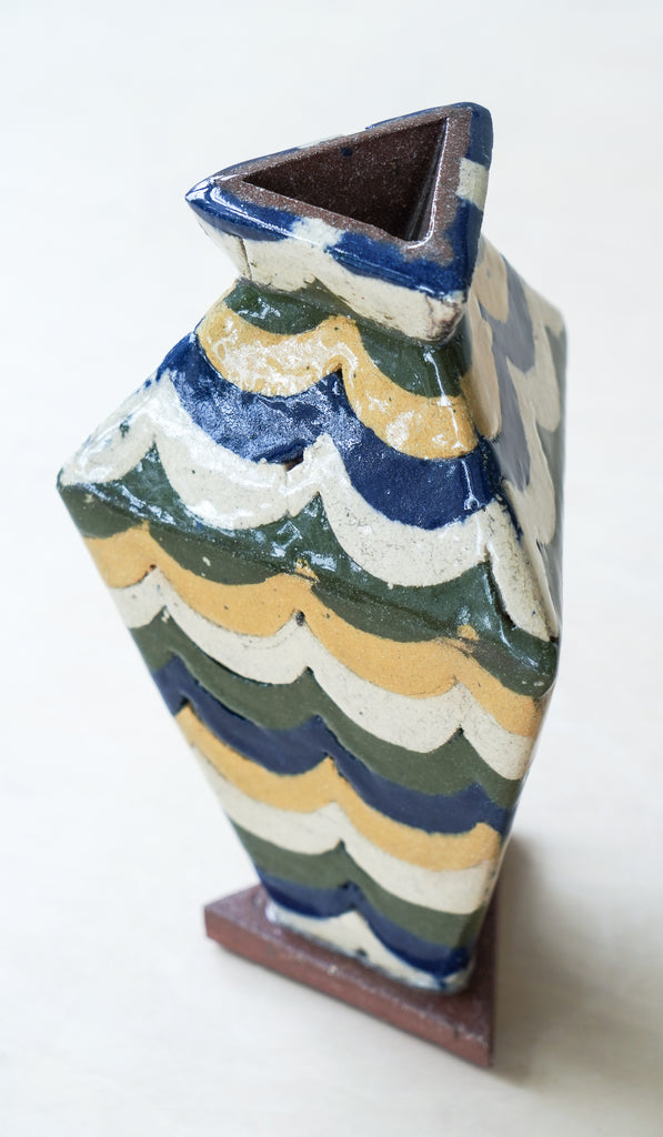 Shane Gabier Triangular Vase No. 2