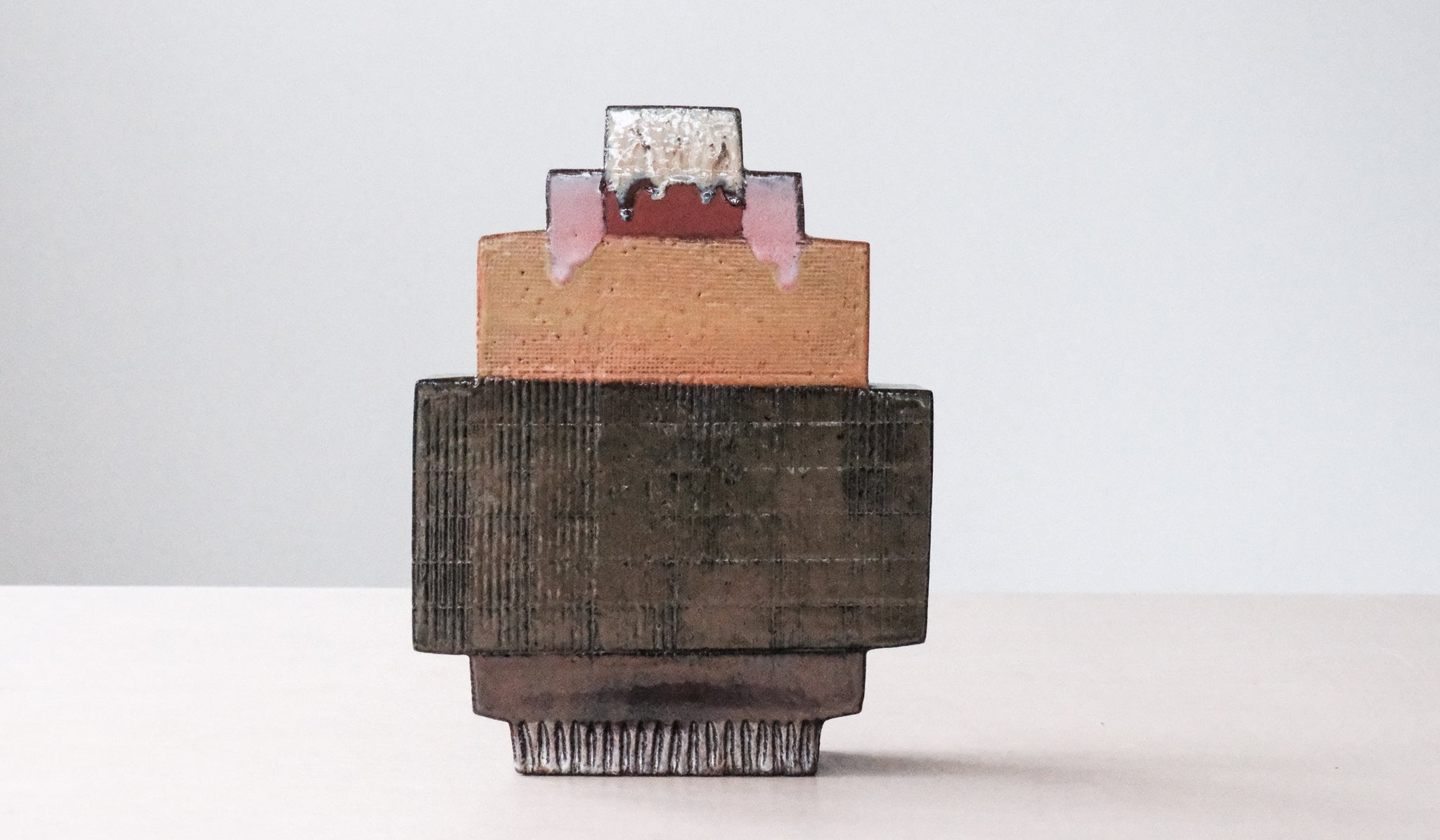 Shane Gabier Ziggurat Vase No. 2