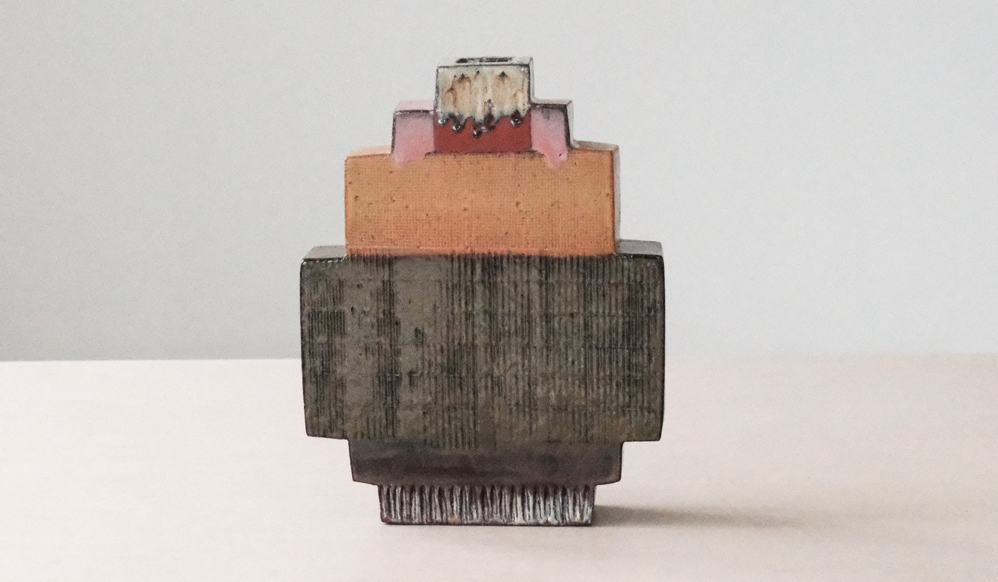 Shane Gabier Ziggurat Vase No. 2