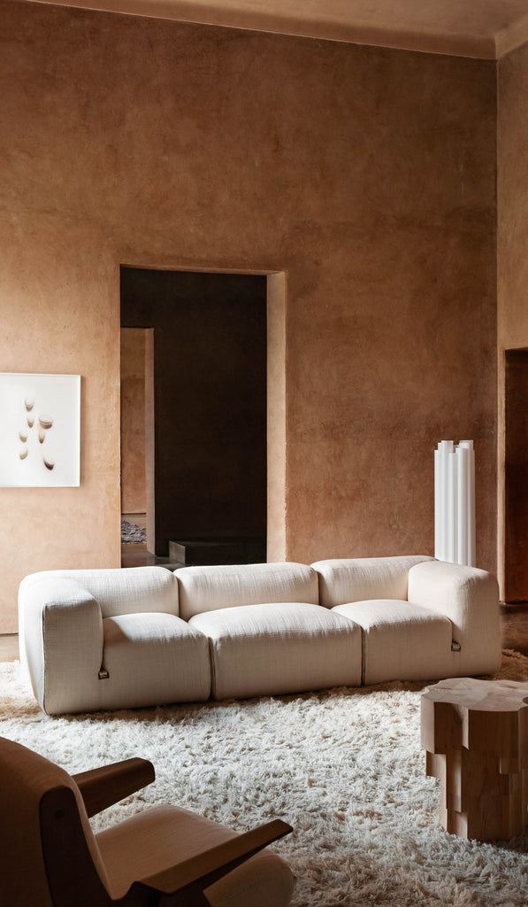 Tacchini 'Le Mura' 3 Seat Sofa