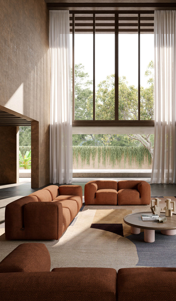 Tacchini 'Le Mura' 2 Seat Sofa