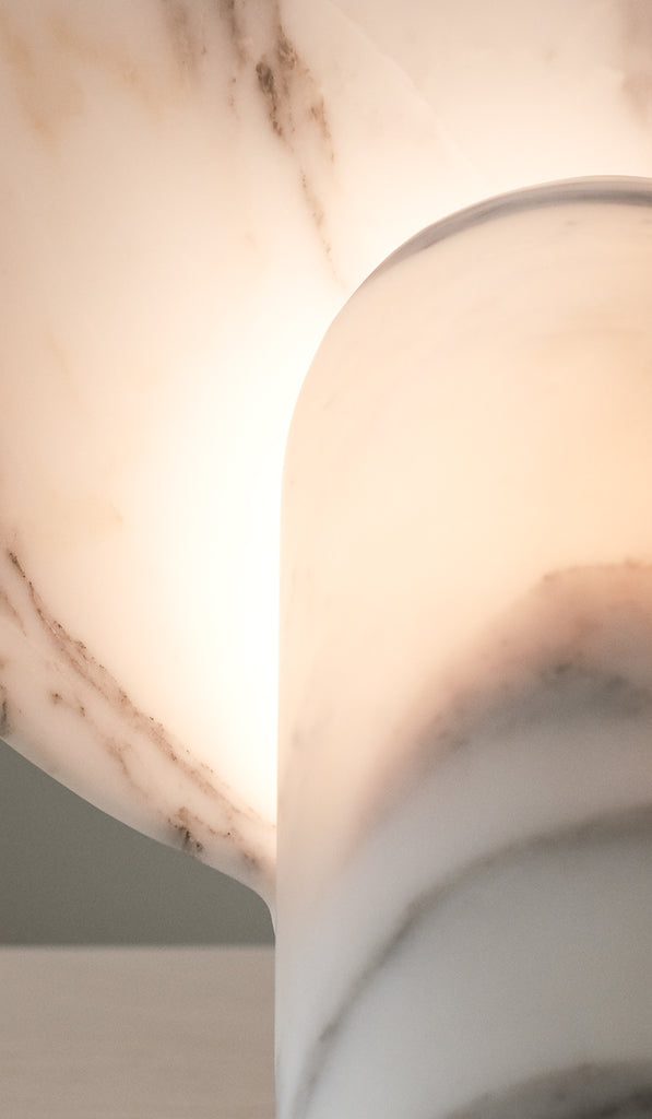 Studio Henry Wilson Calacatta Surface Sconce Table Lamp