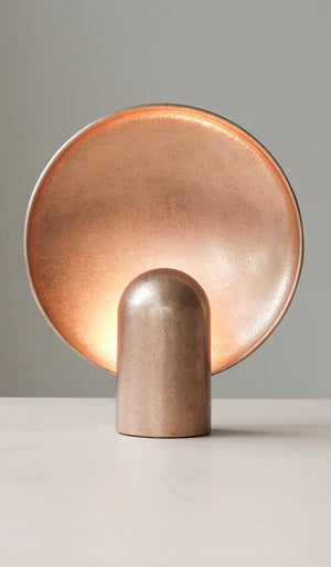 Studio Henry Wilson Polished Cast Bronze Surface Sconce Table Lamp