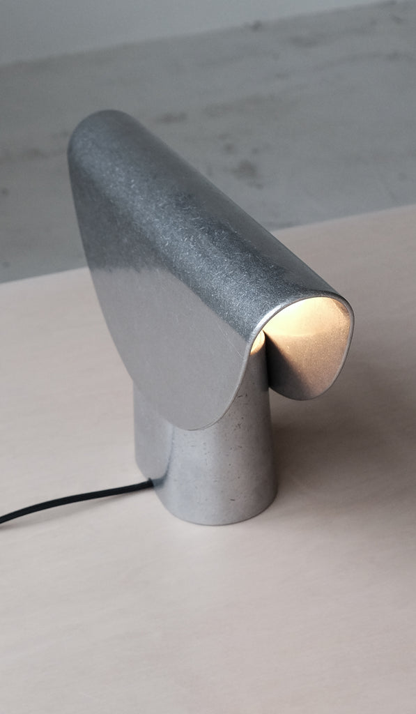Studio Henry Wilson Polished Cast Aluminum Fold Table Lamp