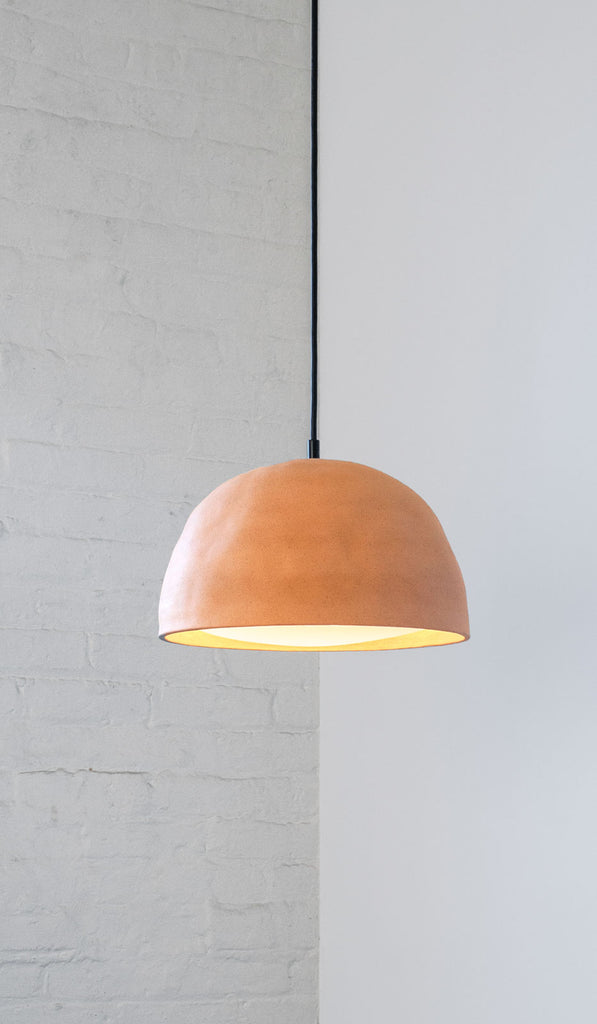 In Common With Ceramic Dome Pendant