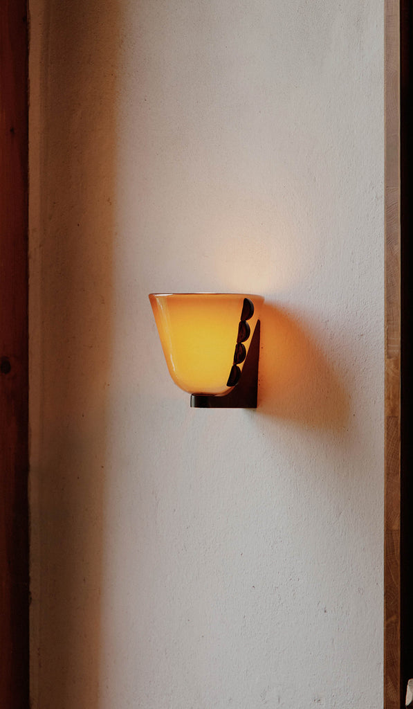 In Common With Small Blown Glass Calla Sconce – Spartan Shop