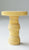 Mother of God Gloss Yellow Pedestal Side Table No. 5