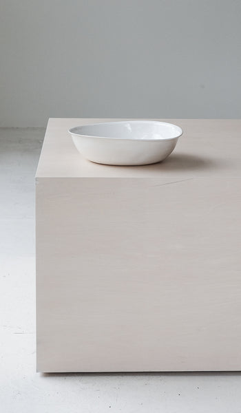 Nathalee Paolinelli Large White Serving Bowl No. 26