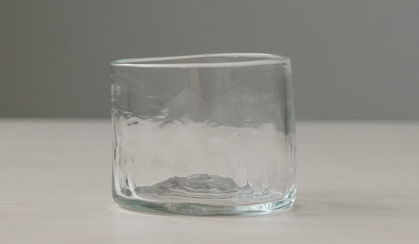 Mexican Clear Bubble Glassware