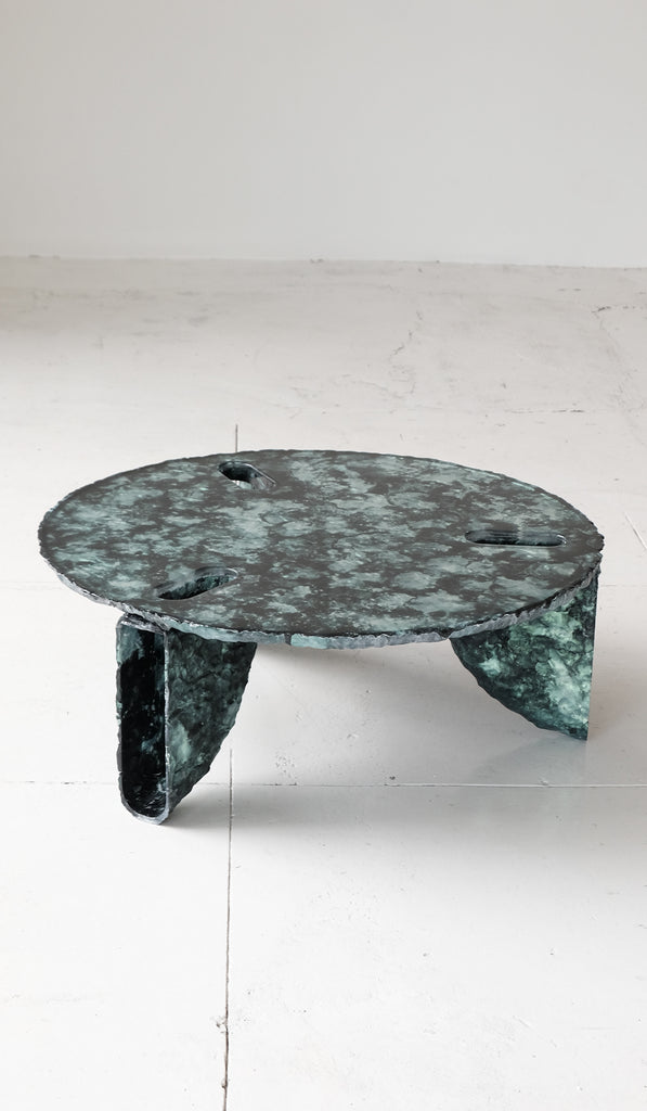 Ross Hansen Green Molded Table