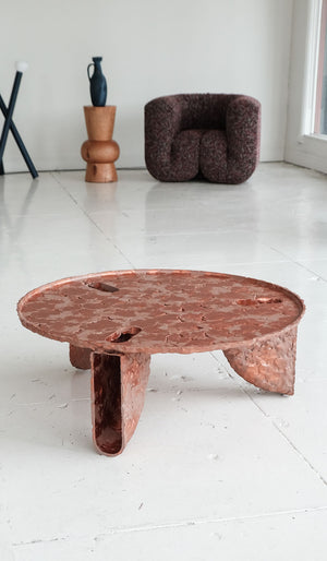 Ross Hansen Copper Molded Table