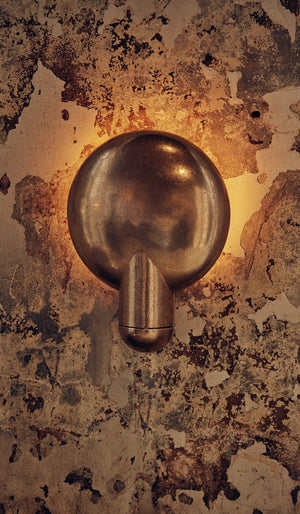 Studio Henry Wilson Polished Cast Bronze Surface Wall Sconce