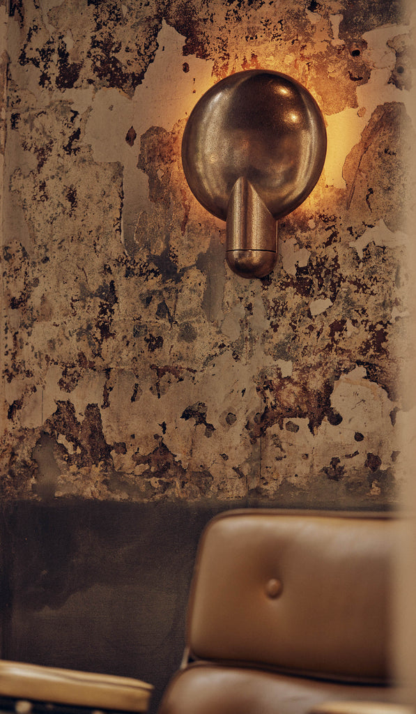 Studio Henry Wilson Polished Cast Bronze Surface Wall Sconce